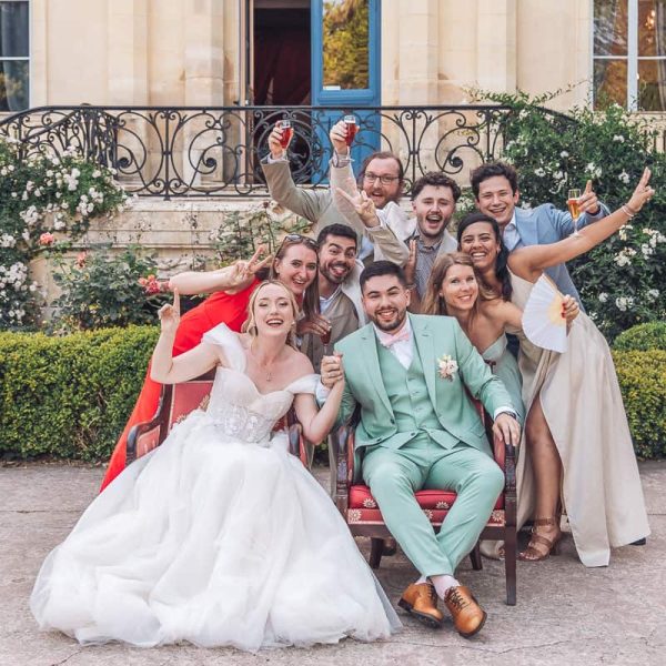 334 - Le Mariage de Morgane et Karl - Photo de groupe mariage