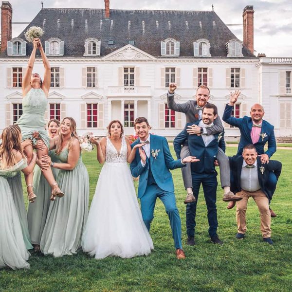 342 - Le Mariage de Delphine et Jérémy - Photo de groupe mariage
